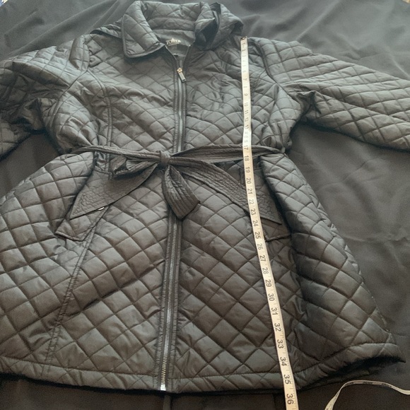 Tower By London Fog Belted Jacket - Picture 6 of 7